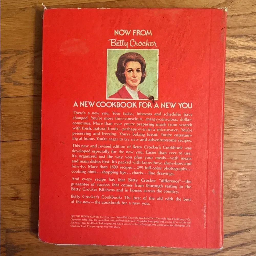 Betty Crocker New And Revised Edition Cookbook!